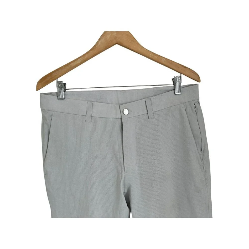 Lululemon ABC Classic-Fit 5 Pocket Casual Pants Off-White Size 34/31